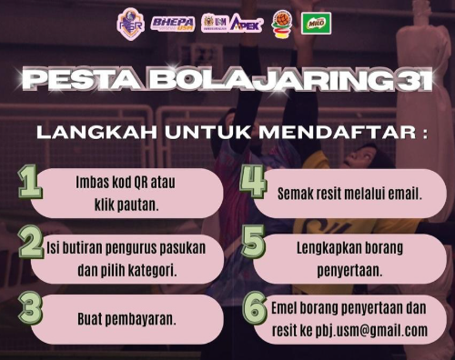 Banner for Pesta Bola Jaring